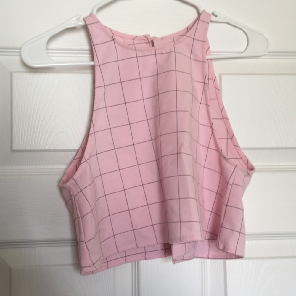 NWOT american apparel grid top - Picture 2 of 4